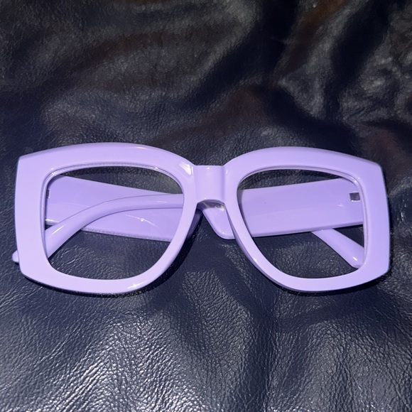 Purple fashion glasses - Picture 2 of 3